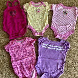 Bundle of Size 0-3 Month Onesies